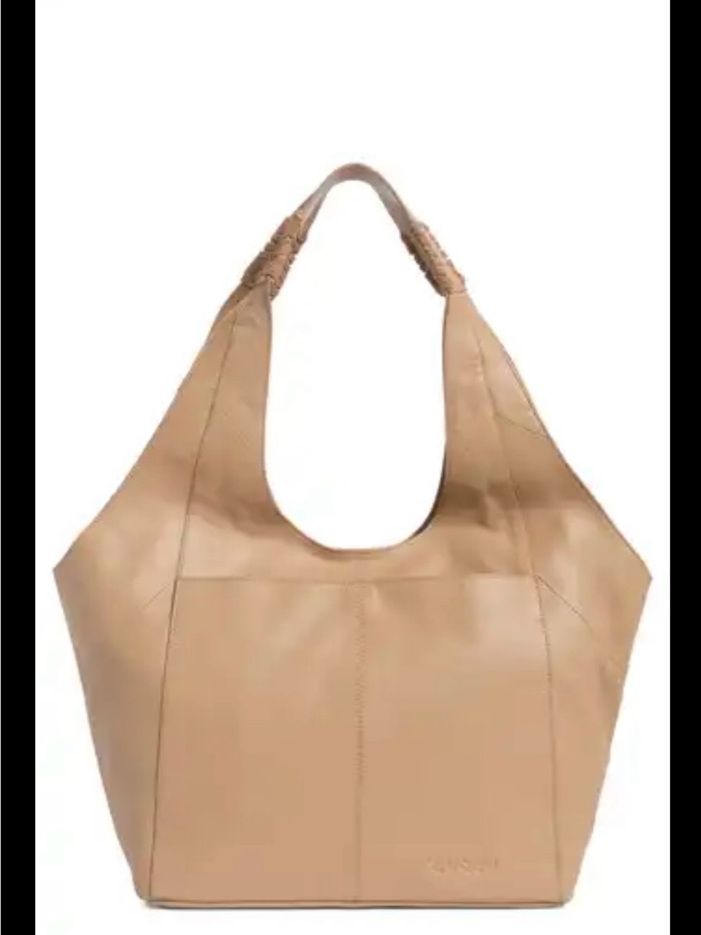Lucky Brand Beky Leather Tote color: Tuscany